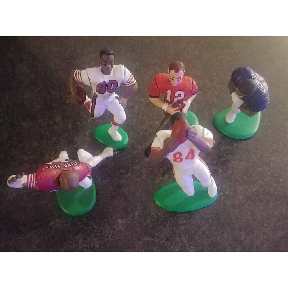 NFL Starting Lineup  figures Kenner Toys football 49ers Giants Buccaneers Chiefs